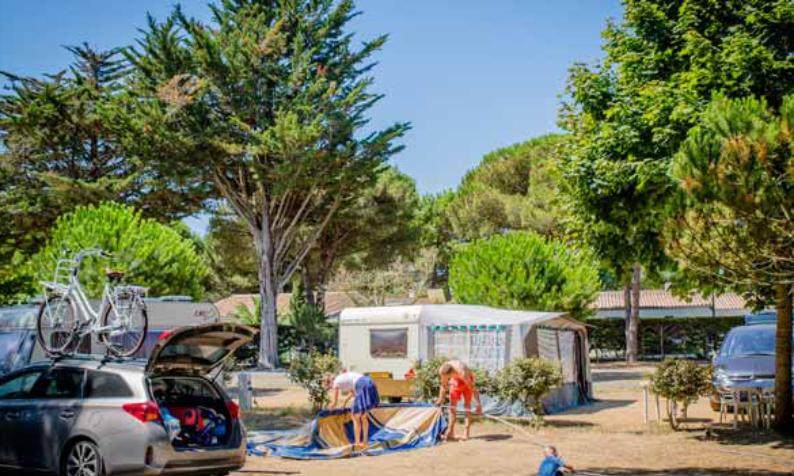 emplacement camping Loix